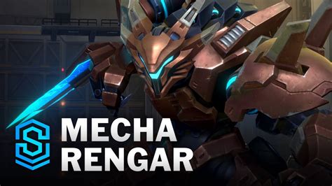 Mecha Rengar Wild Rift Skin Spotlight - YouTube