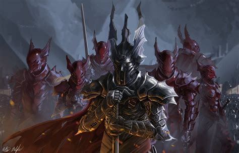 Legionários de Armaduras | Fantasy character design, Dark fantasy art ...