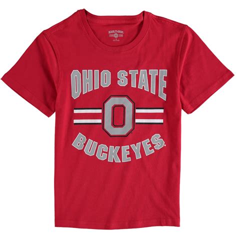 Ohio State Buckeyes Youth Scarlet Choice Brutus T-Shirt