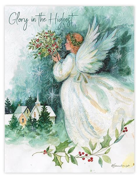 Sisters of Carmel: Christmas Angel Christmas Card