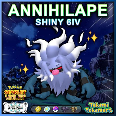 ANNIHILAPE SHINY 6IV Any Item Ready for Competitive - Etsy