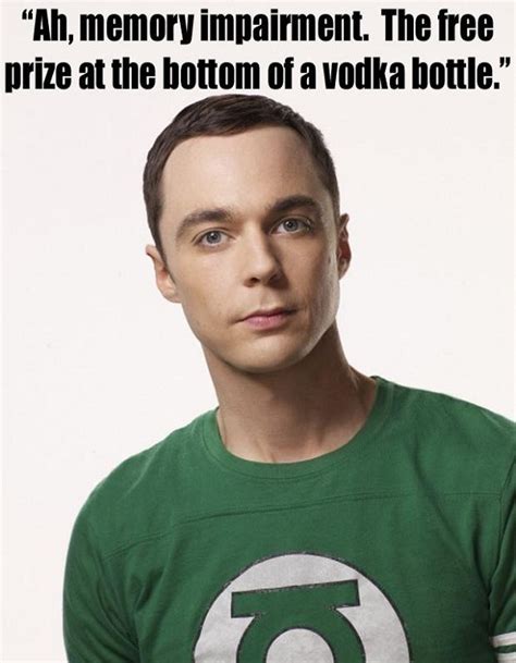 Memory Impairment-Best Sheldon Cooper Quotes