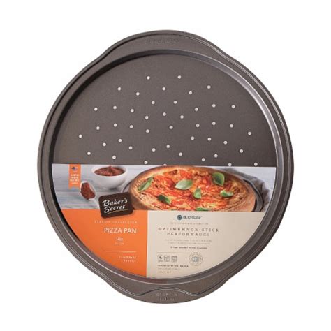 Non stick Pizza Pan for Oven 16 , Pizza Baking Pan, Food-Grade Coating ...