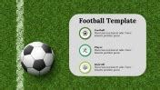 Editable Football Field Template PPT and Google Slides