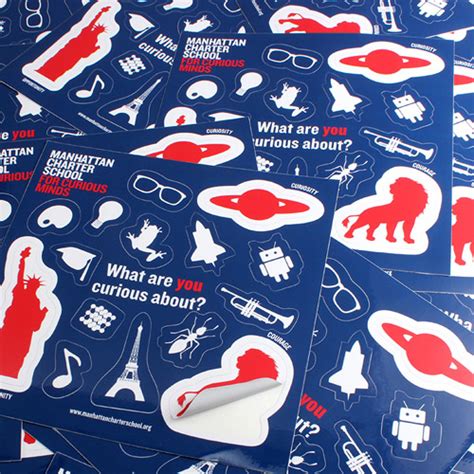 Custom Sticker Sheets with Kiss Cuts - Vinyl Custom Stickers