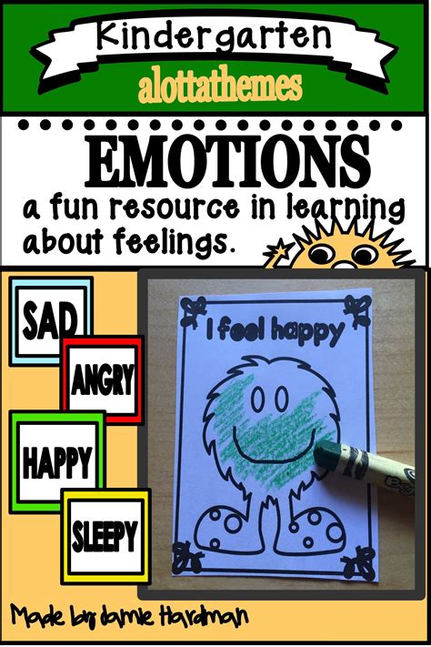 The emotions low prep resource is loaded with engaging activities to ...