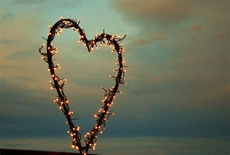 Free photo: Heart, Lichterkette, Love - Free Image on Pixabay - 639169