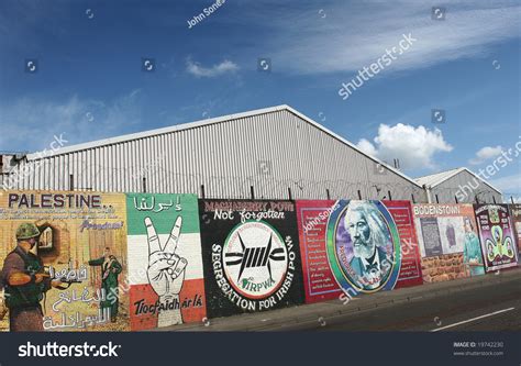 Falls Road Murals On Falls Road Stock Photo 19742230 | Shutterstock