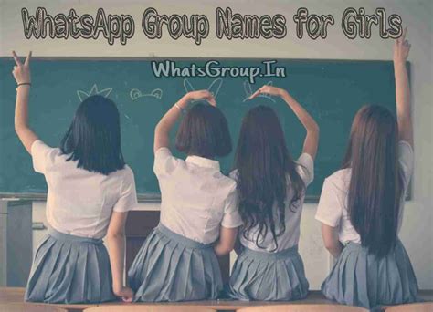 WhatsApp Group Names for Girls (Best Girls Group Names)