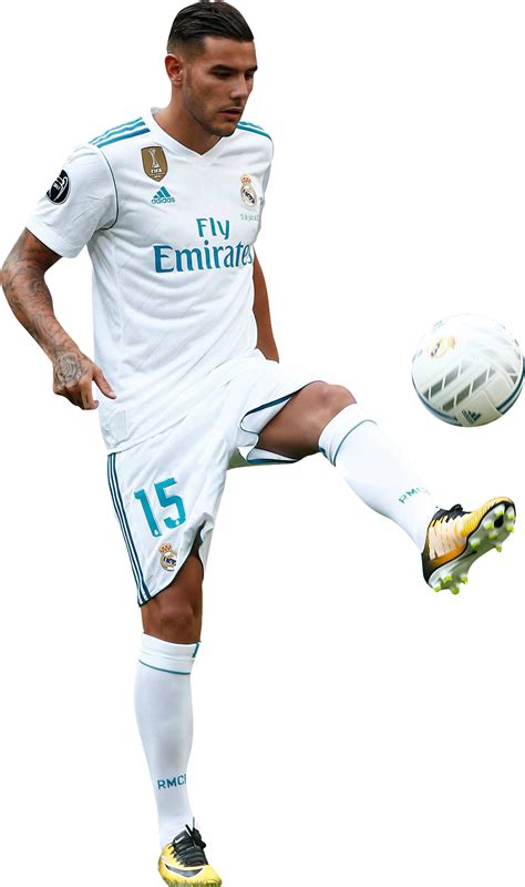 Theo Hernandez Real Madrid football render - FootyRenders