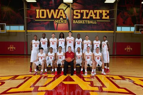 2014-2015 Iowa State Cyclones Men's Basketball Team. | Iowa state, Iowa ...