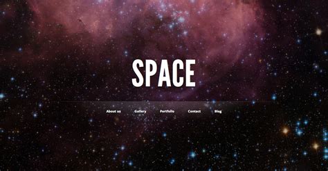 Space - Minimalist Portfolio Template by Equiet | ThemeForest