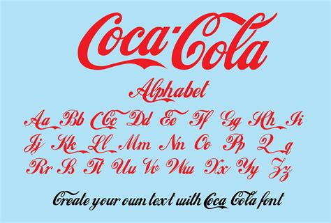 Coca Cola Font SVG