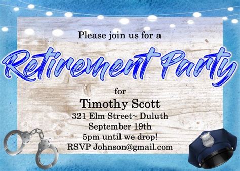 100+ Retirement Party Invitations - guests can not resist responding to these designs