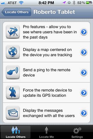 Family Tracker Screenshots | iPhone & Android mobile apps