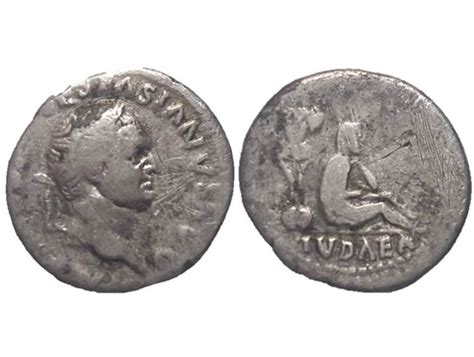 Roman Empire - Vespasian Denarius - JUDEA CAPTA - 17 mm/2.77 g - Catawiki