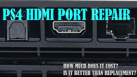 PS4 HDMI Port Repair | How much does it cost? – The Droid Guy