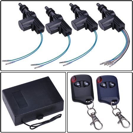 remote car starter kit: 4 Door Power Lock Conversion Kit w/ 2 Keyless ...