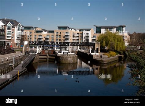 brentford lock brentford london england Stock Photo - Alamy