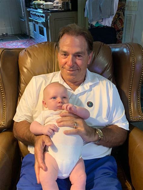 LOOK: Nick Saban celebrates Father's Day with his grandchild