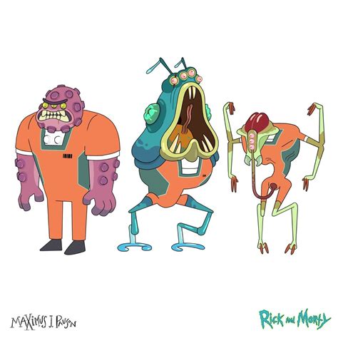 Some Alien Prisoners from “The Rickshank Redemption”…The aliens on Rick ...