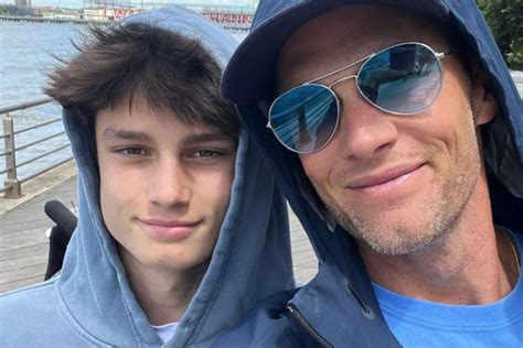 Tom Brady Shares Photo with Lookalike Son Jack, 15, on Outdoor Walk