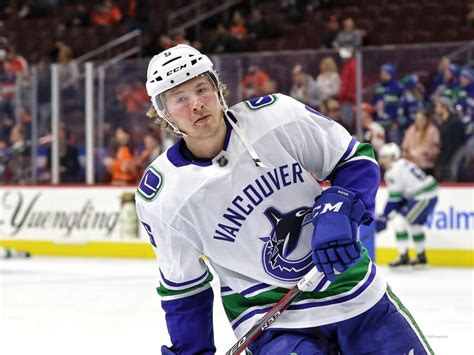 Brock Boeser 'Stoked' to Be Back with Vancouver Canucks