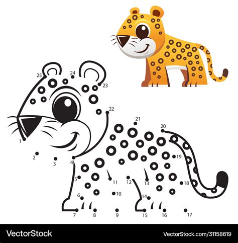 Dot to game Royalty Free Vector Image - VectorStock