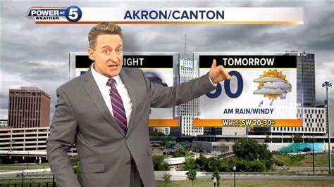 Akron weather forecast - YouTube