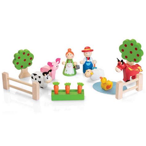 Wooden Farm Playset – ABC School Supplies