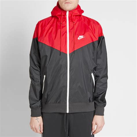 Nike Windrunner Jacket Black, Red & Sail | END. (HK)