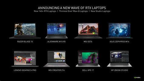 NVIDIA Launches GeForce RTX 3050 and RTX 3050 Ti for Laptops