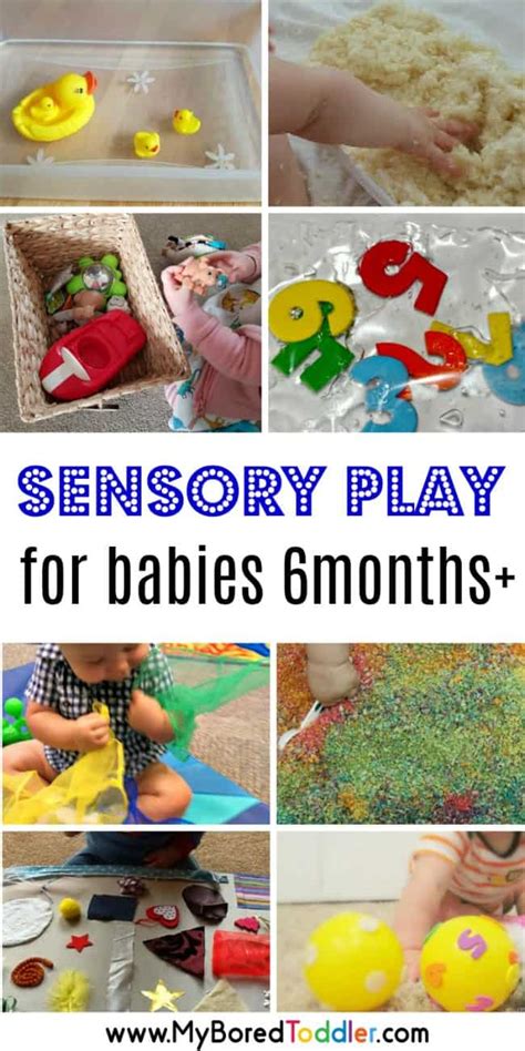 12 Easy Sensory Play Ideas for Babies - My Bored Toddler