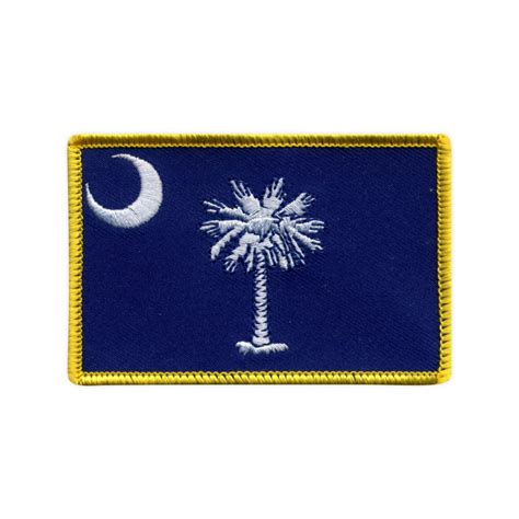 Flag of South Carolina Embroidered Patch/Badge