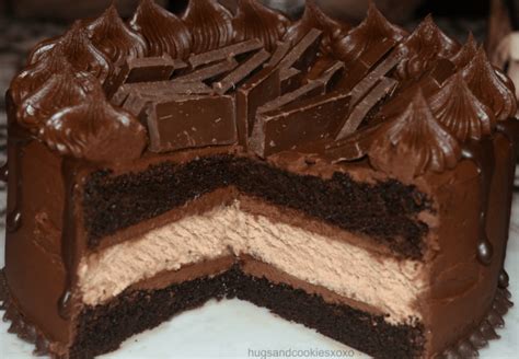 Hershey's Black Out Candy Bar Cake | Recipe | Hershey bar cakes, Candy bar cake, Chocolate bar cakes