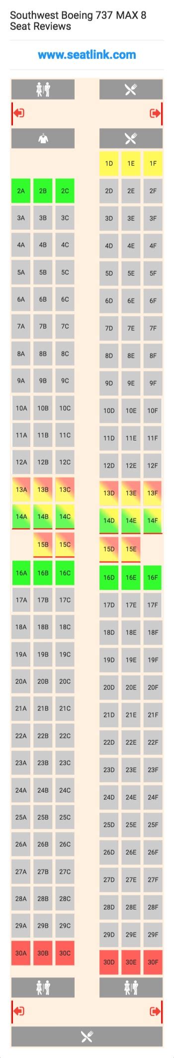 Boeing 737 Max 8 Seat Map Westjet | Review Home Decor