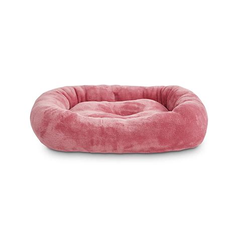 EveryYay Snooze Fest Mauve Rectangle Lounger Cat Bed, 19" L X 16" W X 3 ...