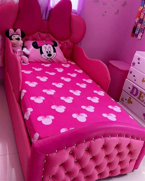 Minnie Mouse Girls Room, Minnie Mouse Room Decor, Disney Room Decor, Girl Bedroom Decor, Girls ...