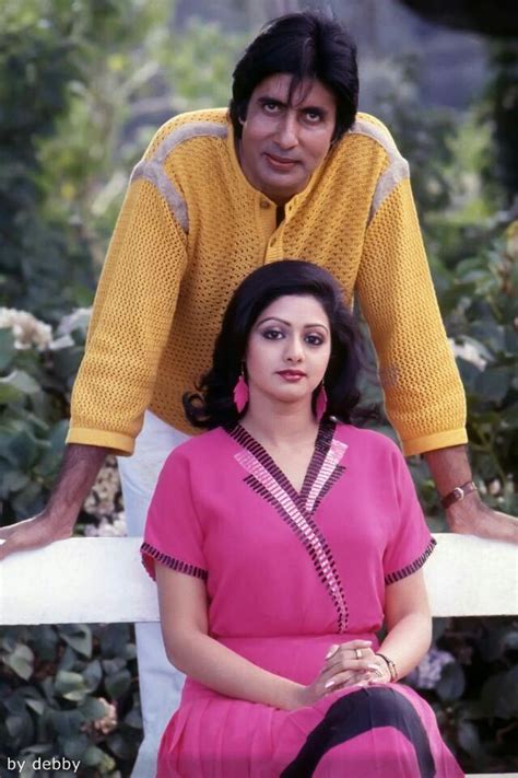 Sridevi: Amitabh Bachchan and Sridevi