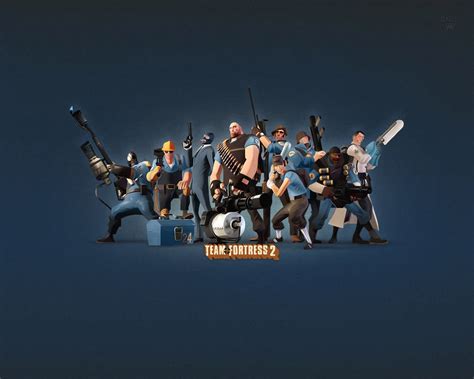 Blue Team - Team Fortress 2 Blu Team - 1350x1080 Wallpaper - teahub.io