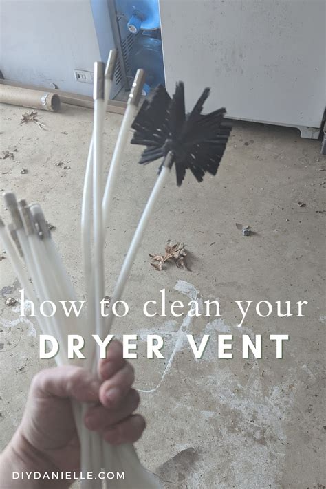 How to Clean Your Dryer Vent - DIY Danielle®