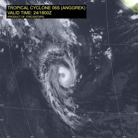 Tropical Cyclone Anggrek - Storm Science Australia