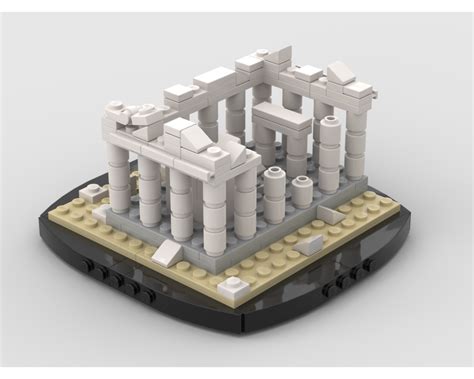 LEGO MOC Mini Acropolis - Greece by gabizon | Rebrickable - Build with LEGO