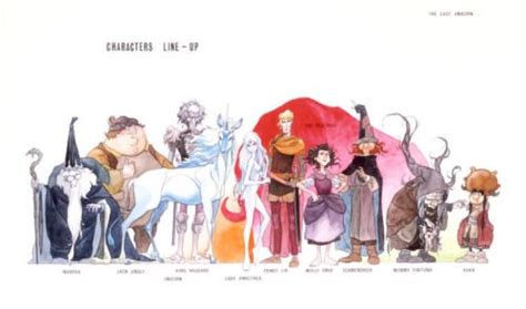 Rankin/Bass Love, The Last Unicorn concept art by Toru Hara (sorry... | The last unicorn ...