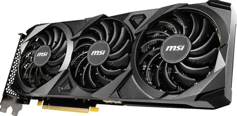 MSI NVIDIA GeForce RTX 3060 Ventus 3X 12G OC 12GB GDDR6 PCI Express 4.0 ...