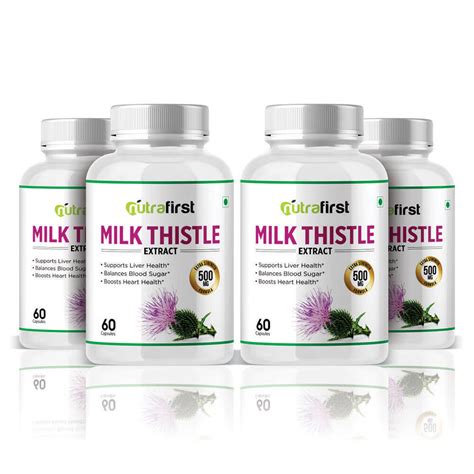 Milk Thistle Tablets | Silymarin Extract Capsules | Buy Online in india | Best Prices