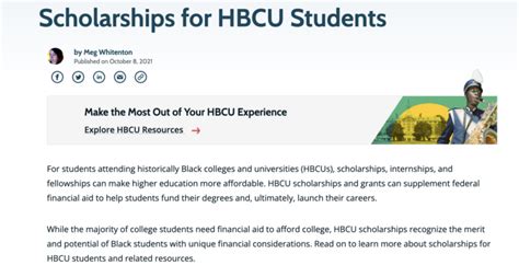 Scholarships for HBCU Students | Foundation for Ensuring Access and Equity