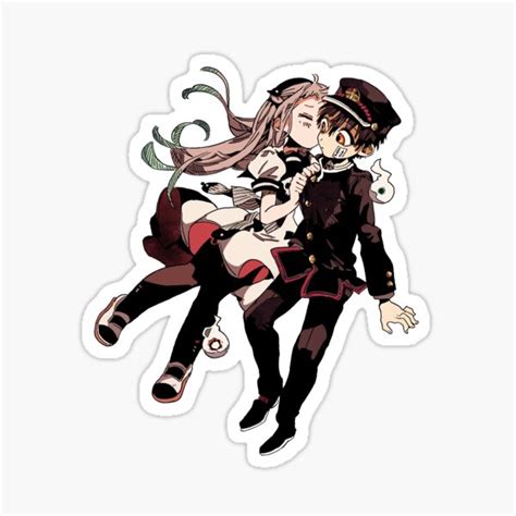 "TBHK Hanako and Nene Cheek Kiss" Sticker for Sale by c0ffe | Redbubble