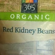 User added: 365 Organic Red Kidney Beans: Calories, Nutrition Analysis & More | Fooducate