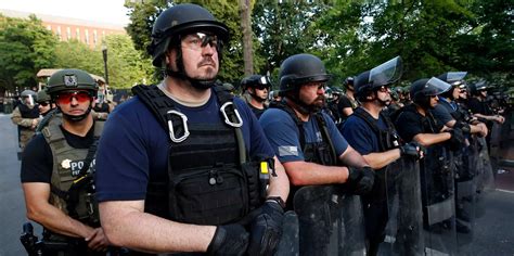 Officers special-trained to stop prison riots are facing off with DC protesters. Here's how they ...
